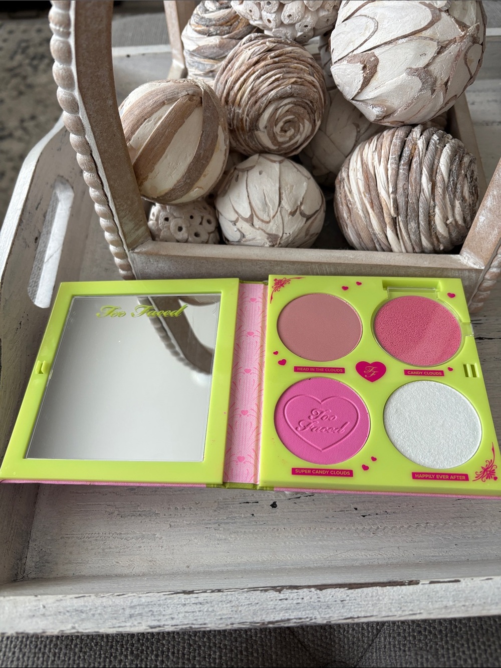 Too Faced Fairytale Crush Limited Edition Blush & Highlighter Palette